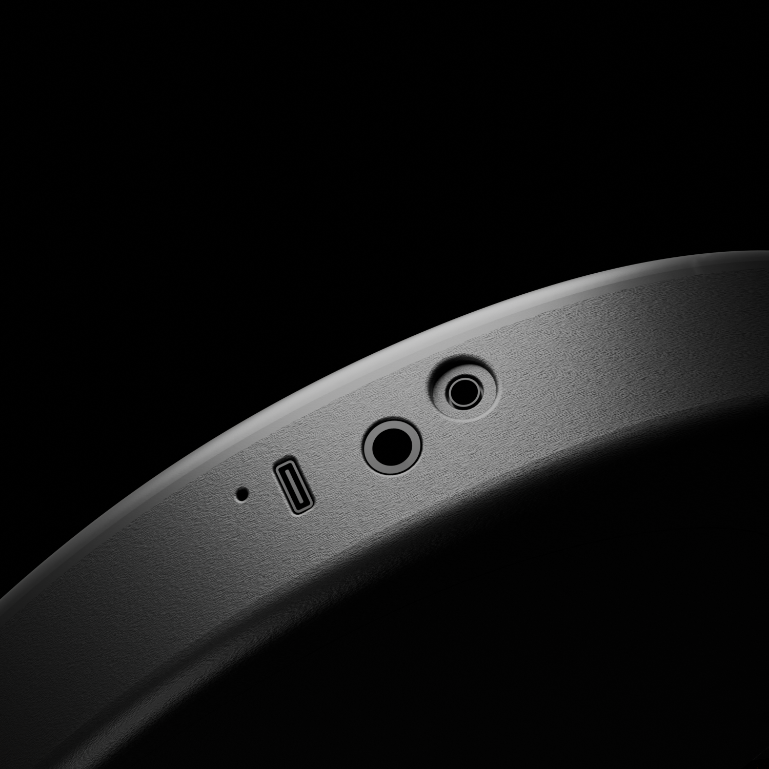 Enya Inspire's output panel: 6.35mm instrument jack, 3.5mm headphone jack, and USB-C port.