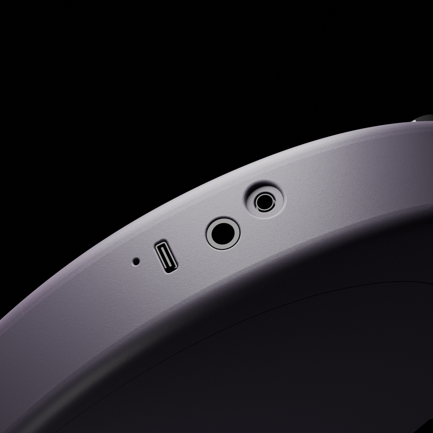 Enya Inspire's output panel: 6.35mm instrument jack, 3.5mm headphone jack, and USB-C port.