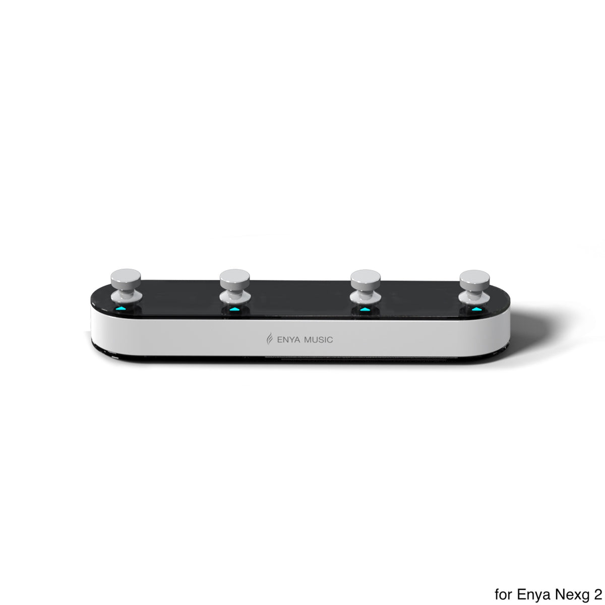 Guitar effects pedal with 'Enya Music' branding on a white background
