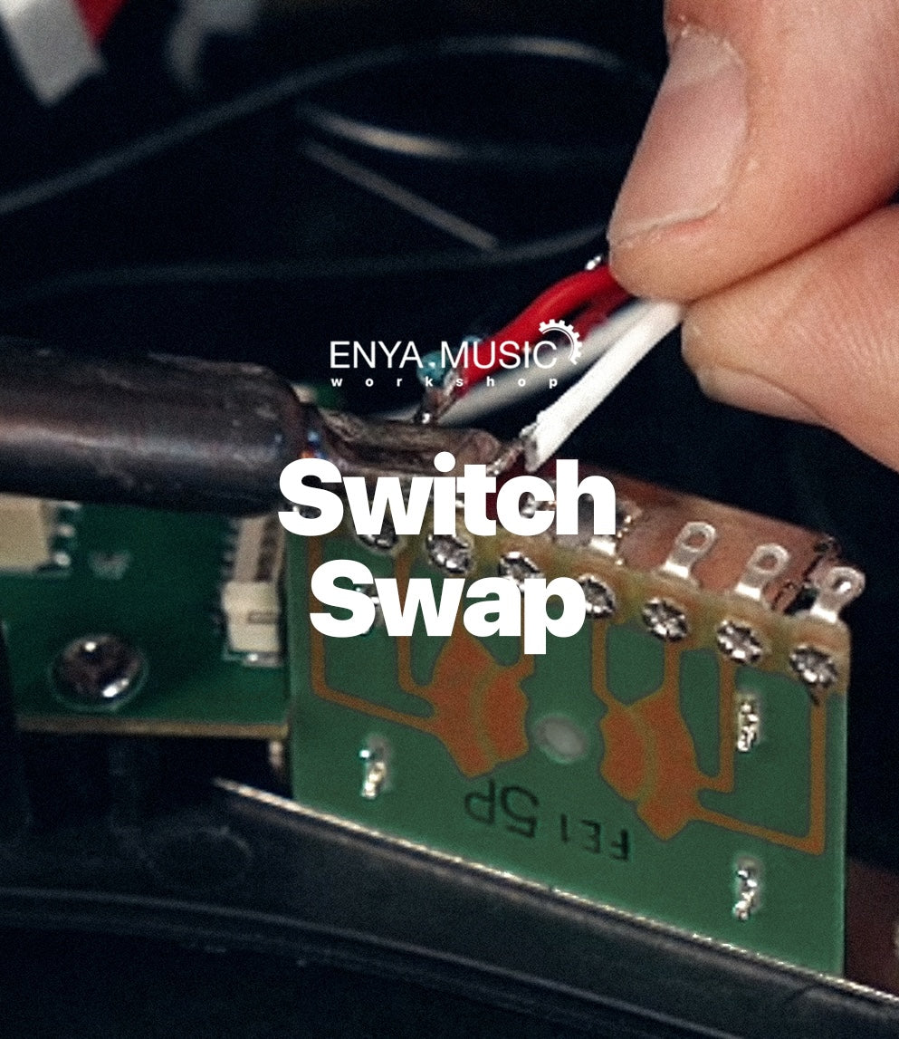 ENYA MUSIC Workshop 207: How to Replace the Inspire Pickup Selector Switch