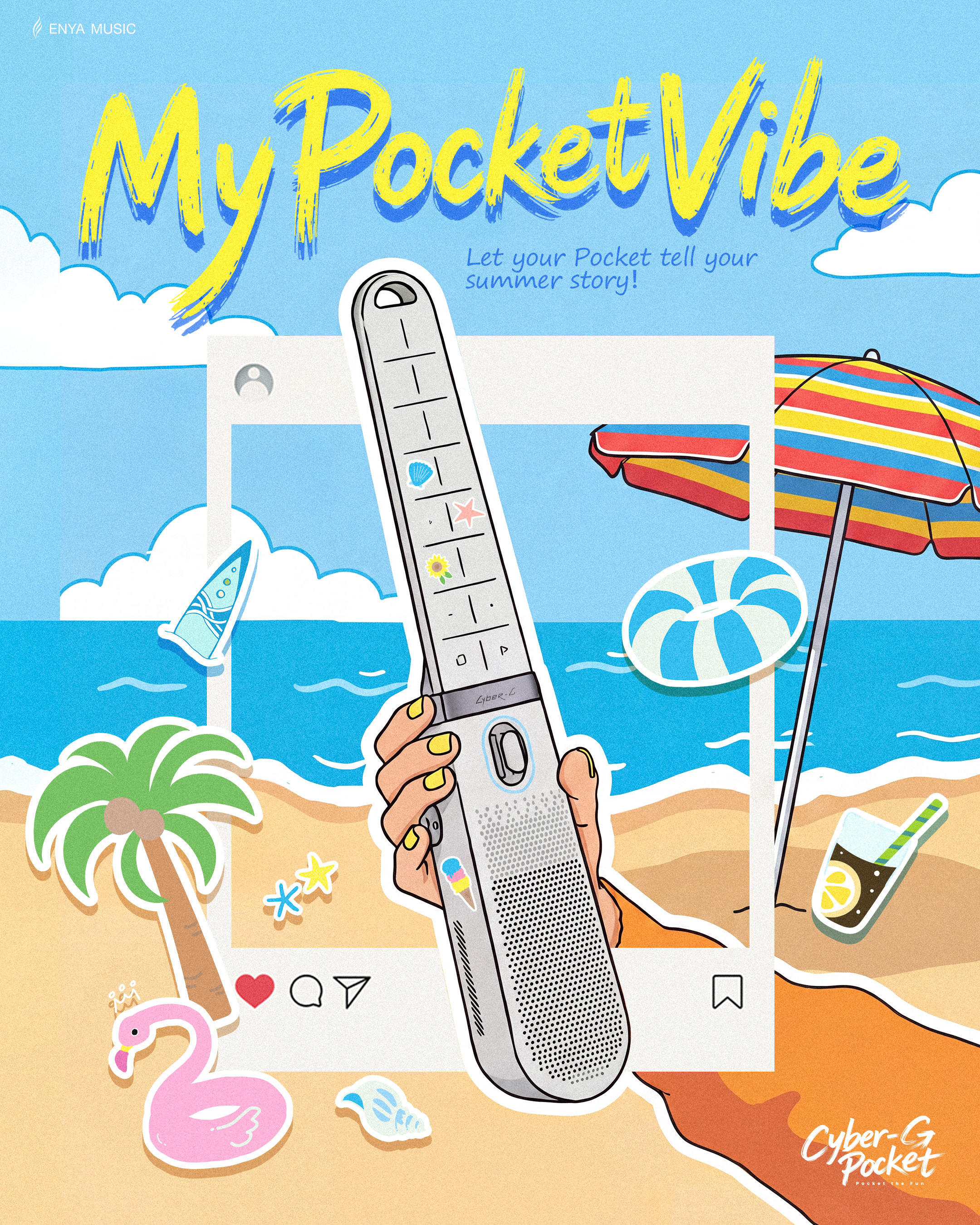 My Pocket Vibe – Summer Sound, Singing Partner!