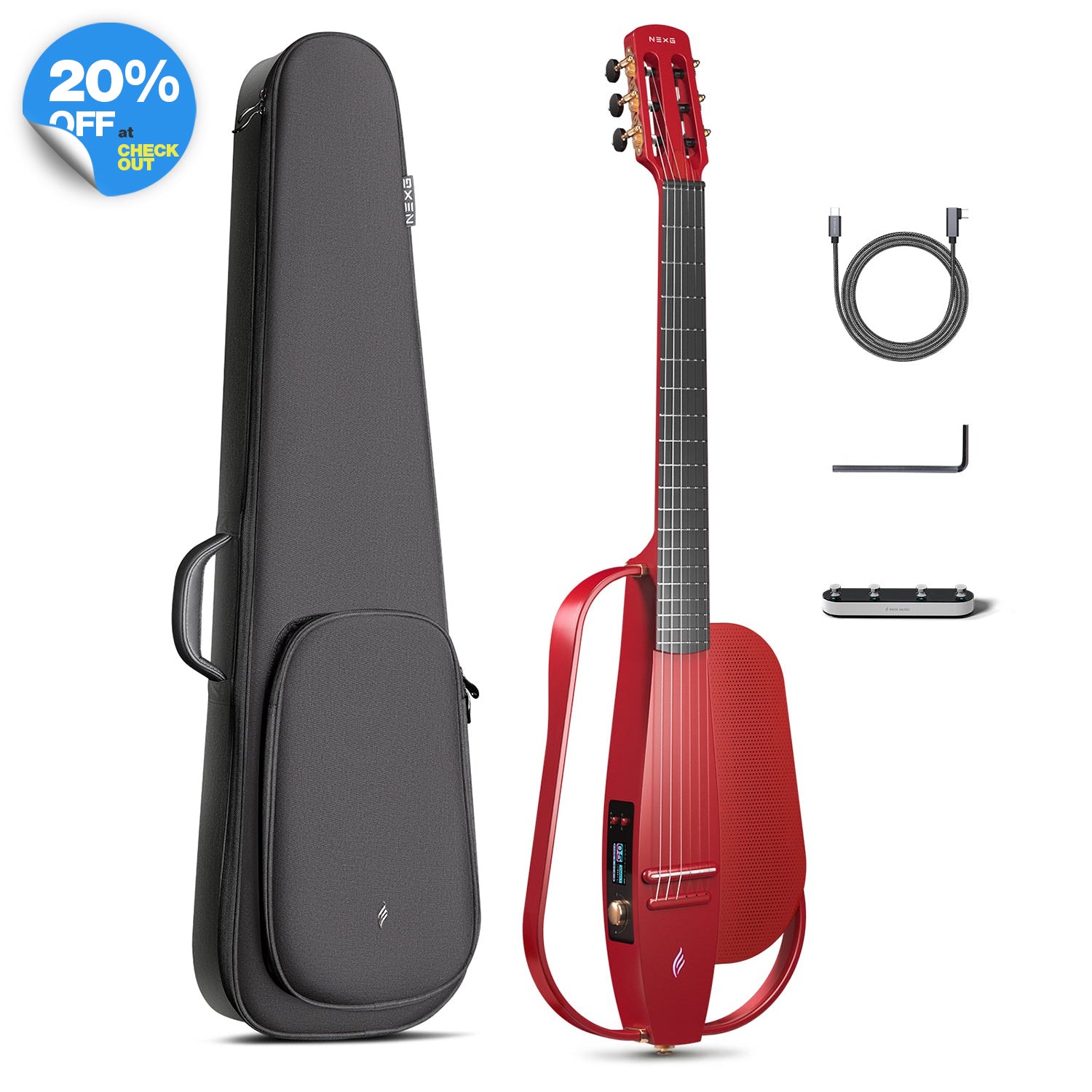 ENYA NEXG 2N: Smart Classical Nylon Guitar with Looper