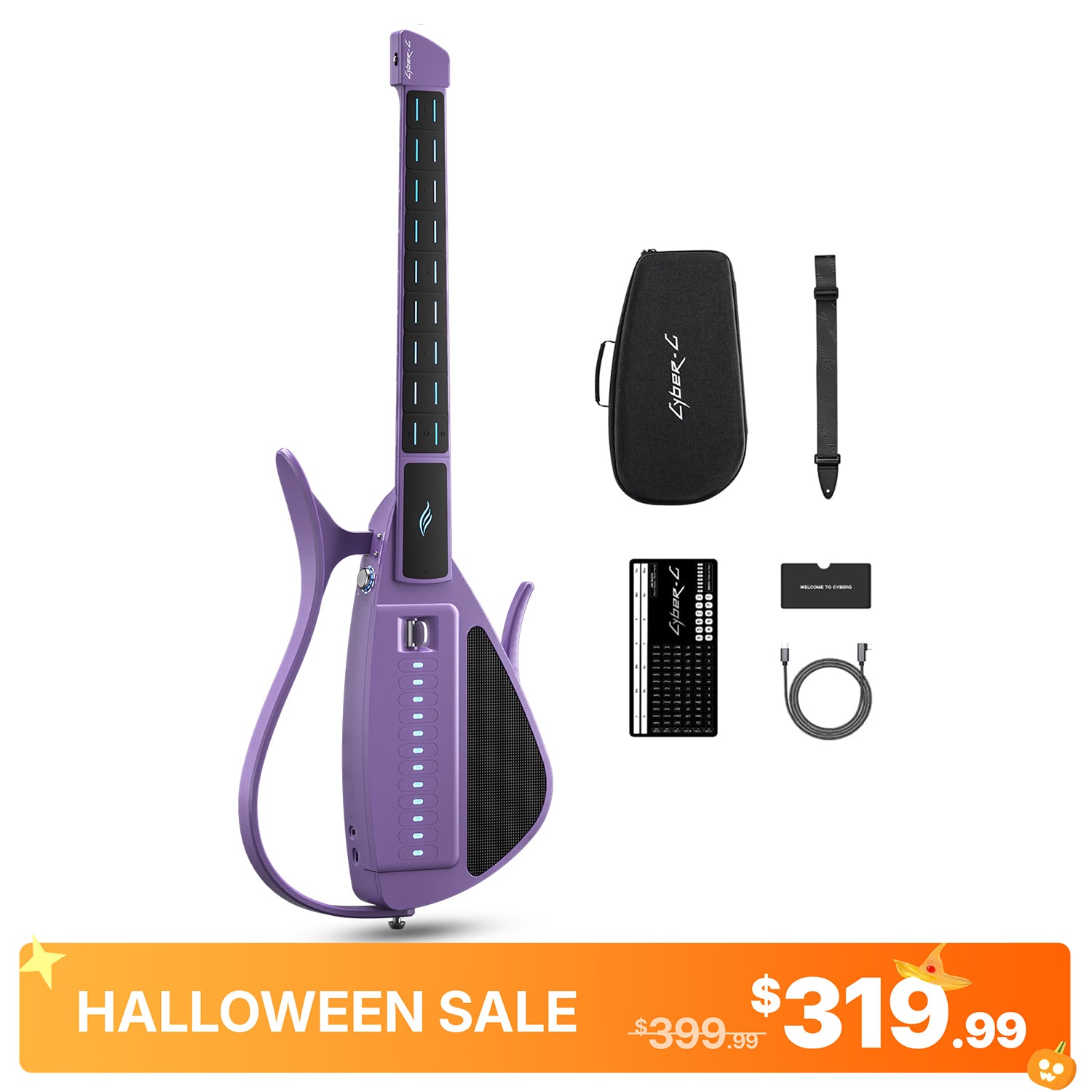 Enya Cyber-G: New Era Backing Stringless Guitar