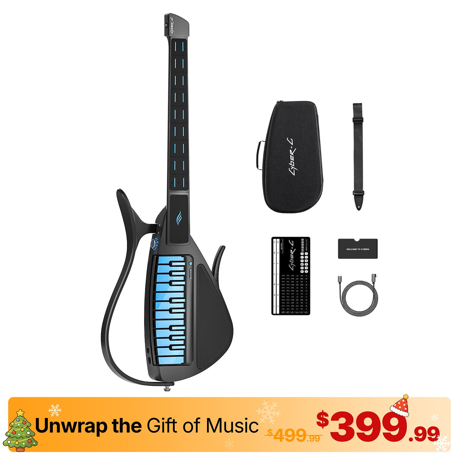 Enya Cyber-G: New Era Backing Stringless Guitar