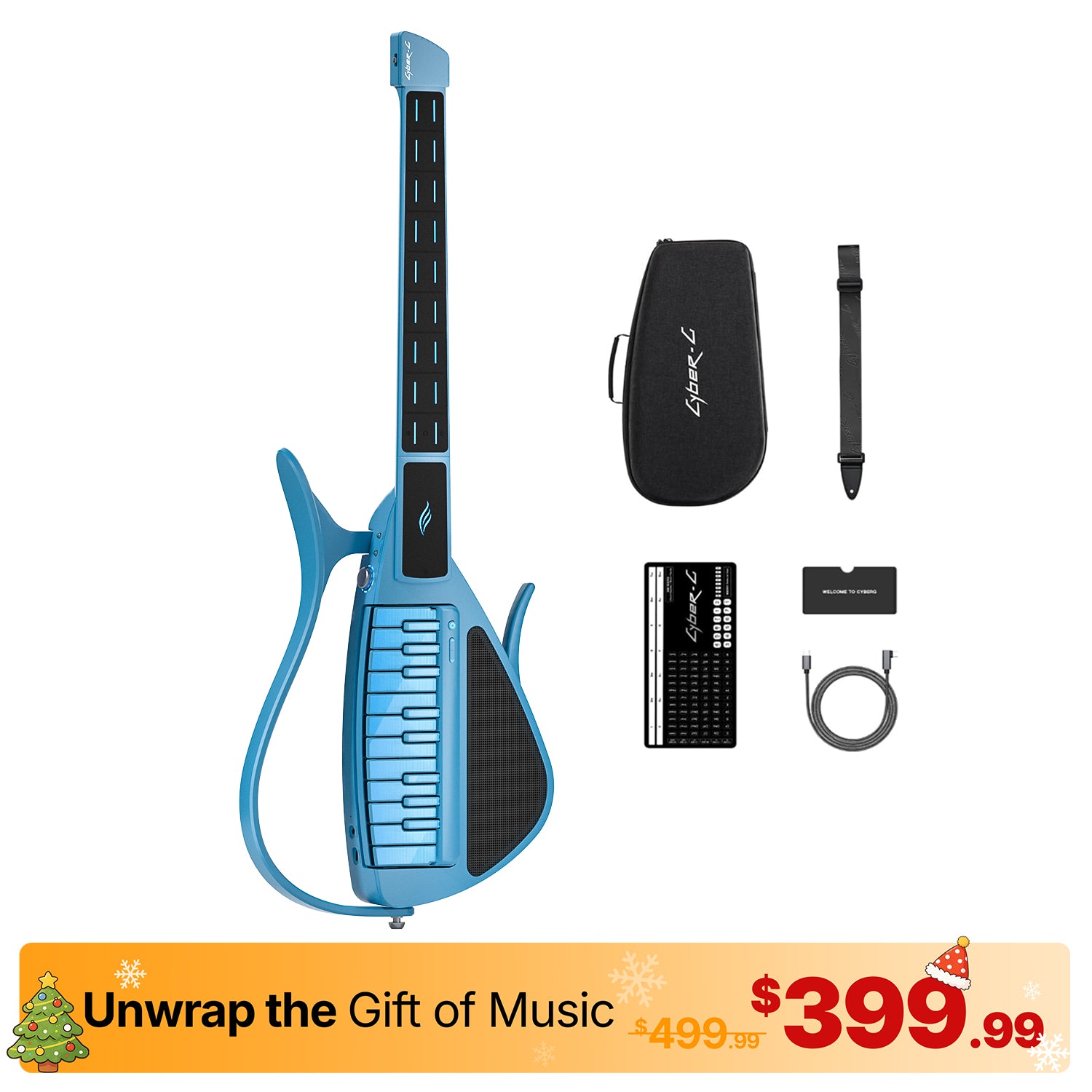 Enya Cyber-G: New Era Backing Stringless Guitar