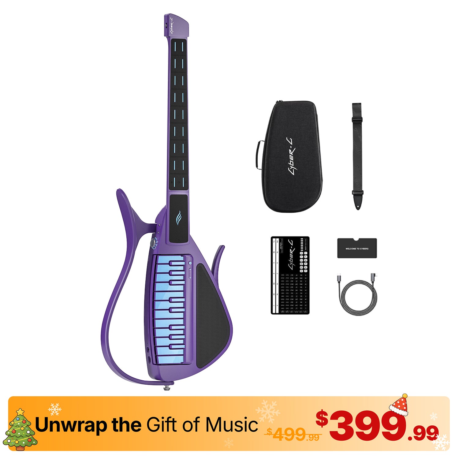 Enya Cyber-G: New Era Backing Stringless Guitar