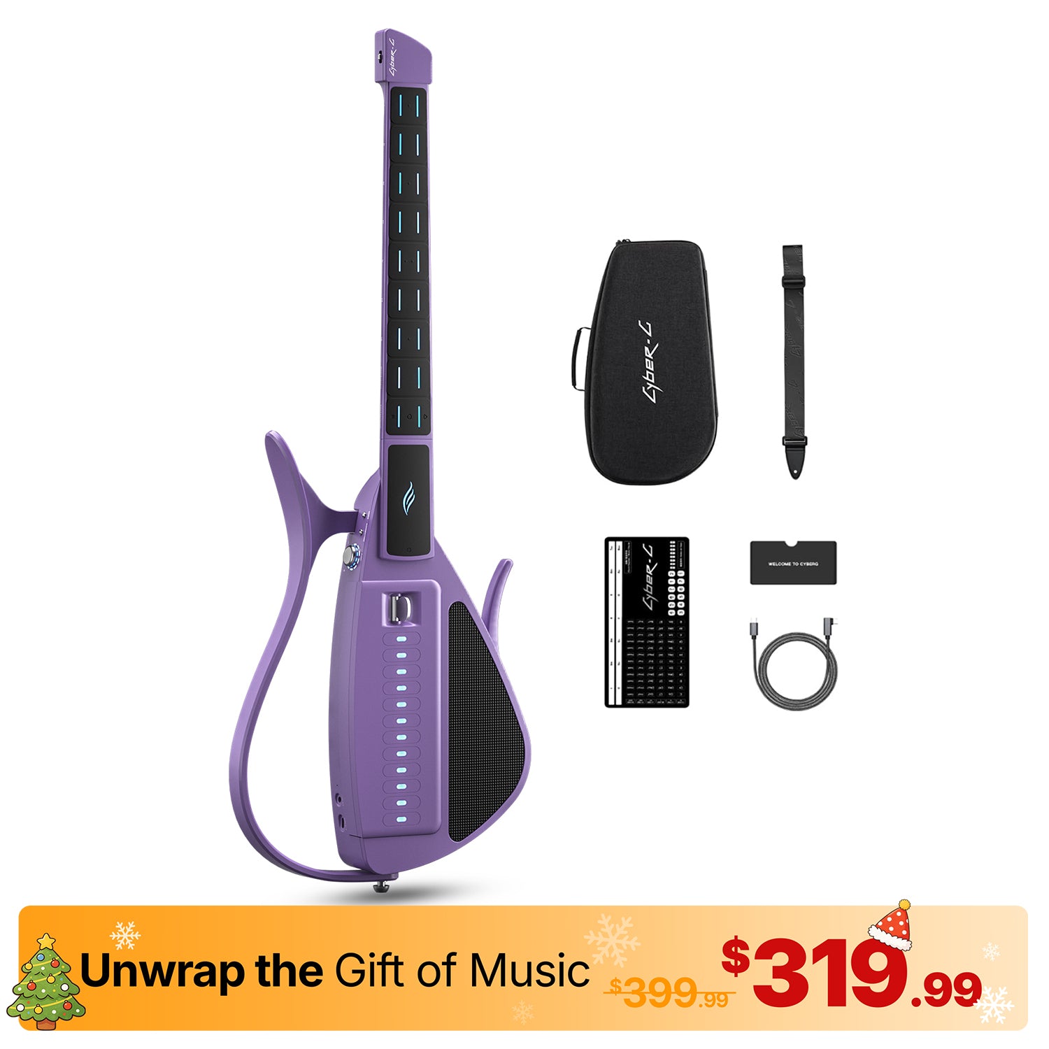 Enya Cyber-G: New Era Backing Stringless Guitar