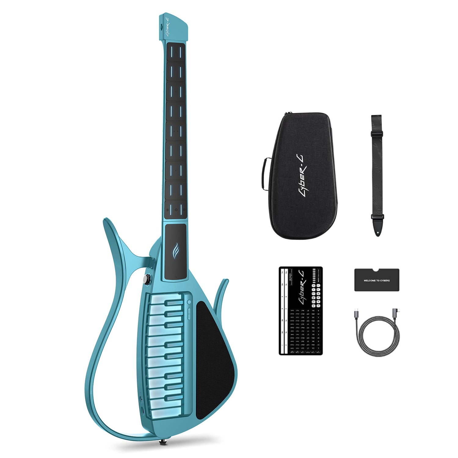 Enya Cyber-G: New Era Backing Stringless Guitar