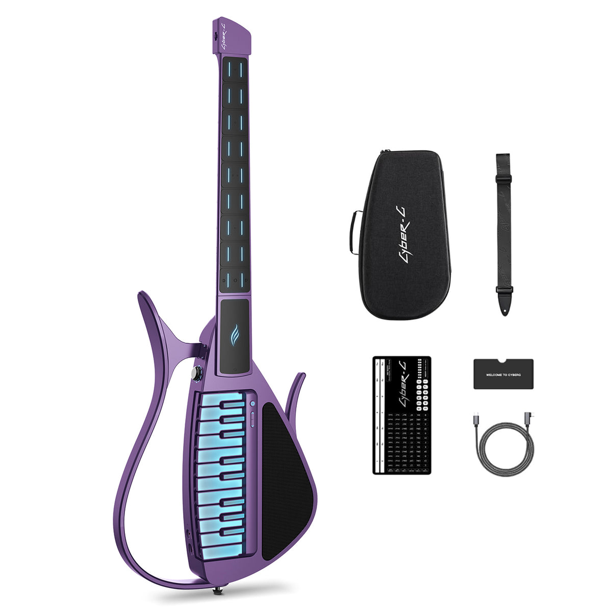 Keyboard model / Cyber Purple
