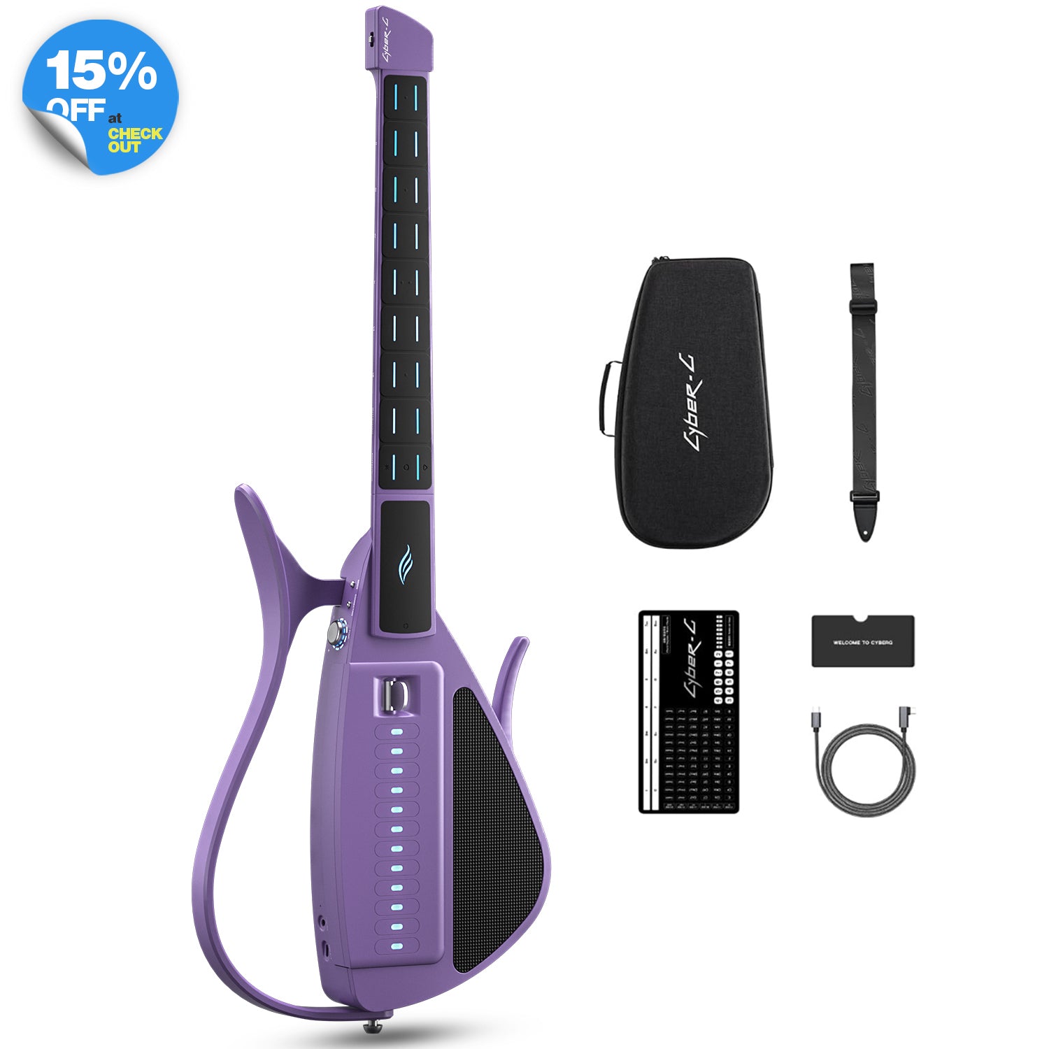 Enya Cyber-G: New Era Backing Stringless Guitar