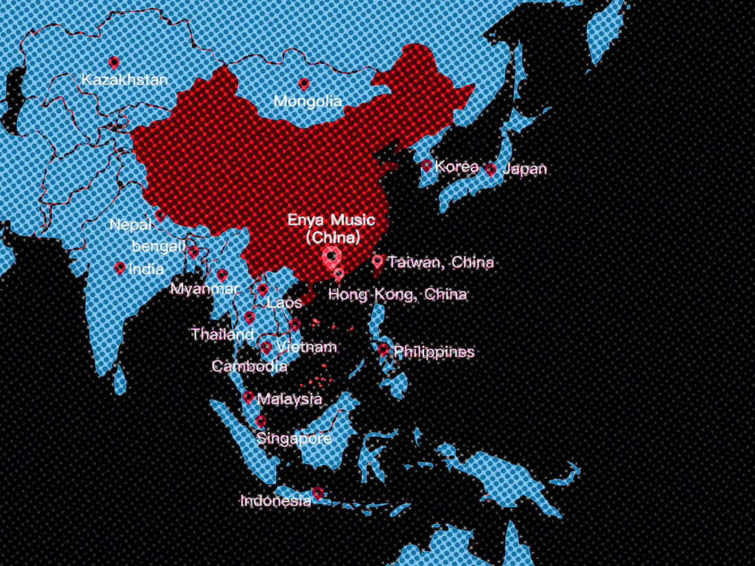 Asia Address ENYA MUSIC Global Official Authorized Dealer in Asia
