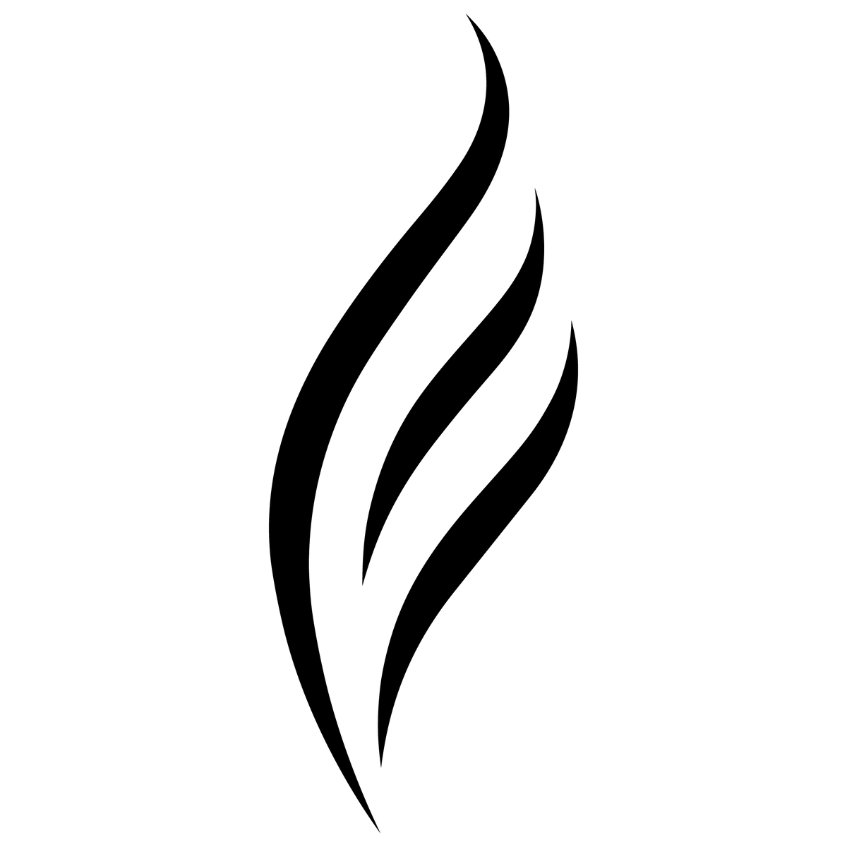This is Enya Music's logo, an "E" made from 3 fibers.
