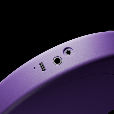 Enya Inspire's output panel: 6.35mm instrument jack, 3.5mm headphone jack, and USB-C port.