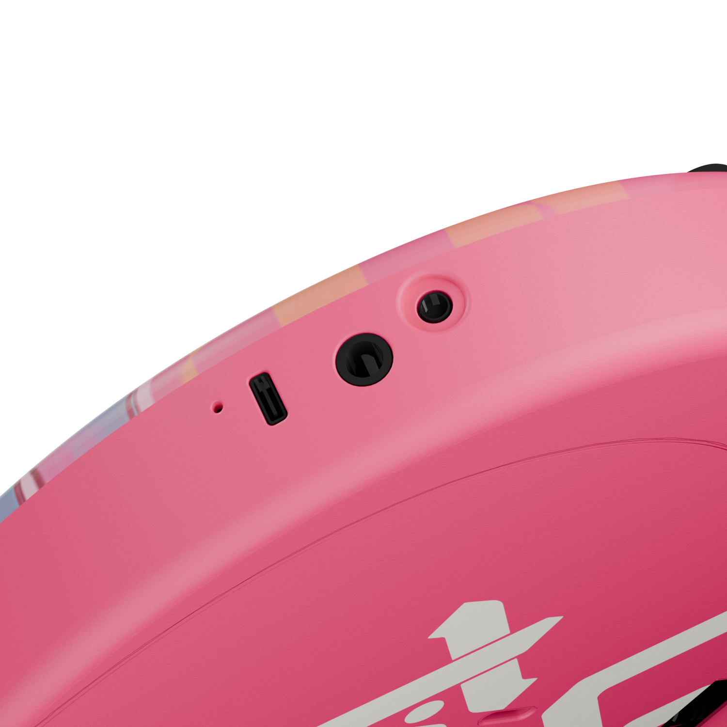Enya Inspire's output panel: 6.35mm instrument jack, 3.5mm headphone jack, and USB-C port.