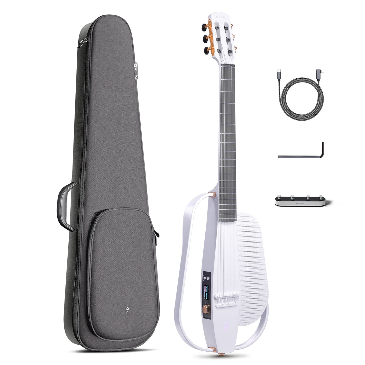 classical gear ENYA NEXG 2N: Smart Classical Nylon Guitar with Looper